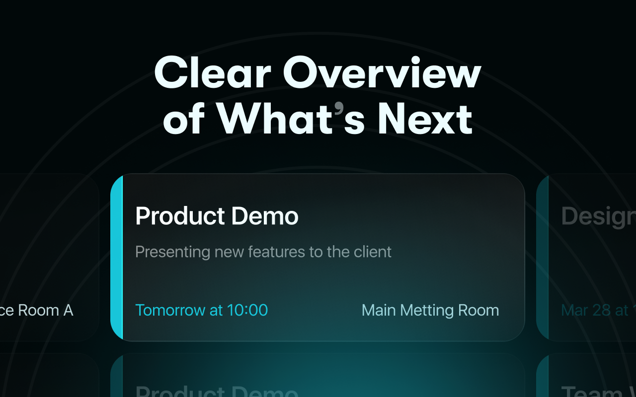 Eventify meeting interface
